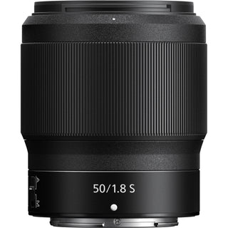 Front view of Nikon Nikkor Z 50mm f/1.8 S Lens