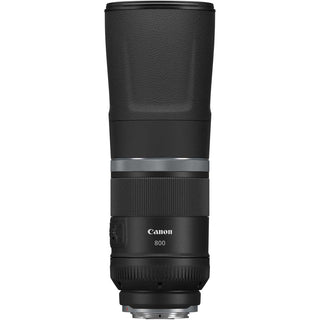 Front view of the Canon RF 800mm f/11 IS STM Mirrorless Lens