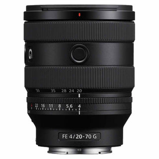 Top Side of the Sony 20-70mm F4 G